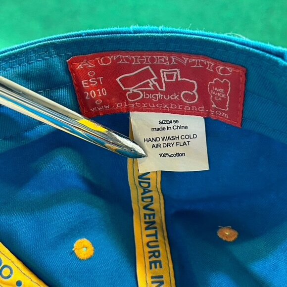 Big Truck Authentic Trucker Cap Aztec Snapback Hat - Picture 7 of 8